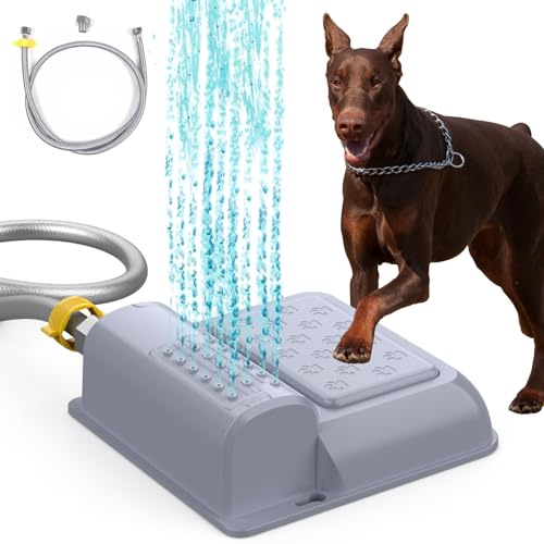 BENTOPAL Hunde-Wasserbrunnen Step On, Pfotenaktivierter Hundetrinkspender, Frischwasserbewässerung BENTOPAL Hunde-Wasserbrunnen Step On, Pfotenaktivierter Hundetrinkspender, Frischwasserbewässerung von BENTOPAL