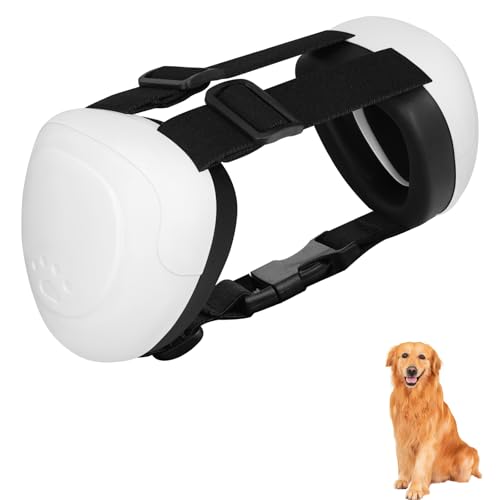 BERGWERK Hunde Ohrschützer für Gehörschutz, 29dB NRR Hundeohrschützer für Lärmschutz Noise Cancelling Kopfhörer (Weiß-XL) von BERGWERK