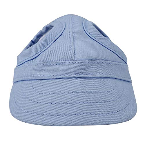BERNOI Hunde-Baseballkappe/Sportmütze/modische Haustier-Sonnenschutz/verstellbare Hunde-Segeltuchmütze mit Ohrlöchern/für Haustiere, Hund, Sommer, Outdoor, Sport, Reisen (S) von BERNOI