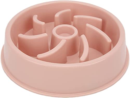 BERNOI Slow Feeder Hundenapf/Labyrinth Design Kein Ersticken Langsames Füttern / Spaß Puzzle Futternapf / Anti-Erstickung Langsames Füttern Hundenapf / für Welpen Große Hunde (Rosa) von BERNOI
