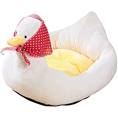 Haustierbett/Haustier-Entzückendes Nest für Welpen, Kätzchen, Sofa, abnehmbarer Bezug, langlebiges Pad/Cartoon-Katzenbett, Nest, Schlafbett, Haustierzubehör (A-L) von BERNOI