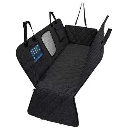 Autositzbezug für Hunde,für Audi S3 S4 S5 S6 S7 S8. wasserdichte rutschfeste Hunde-Auto-Hängematte mit Netzfenster und Aufbewahrungstasche,Black-semi-Detachable Autositzbezug für Hunde,für Audi S3 S4 S5 S6 S7 S8. wasserdichte rutschfeste Hunde-Auto-Hängematte mit Netzfenster und Aufbewahrungstasche,Black-semi-Detachable von BERULL