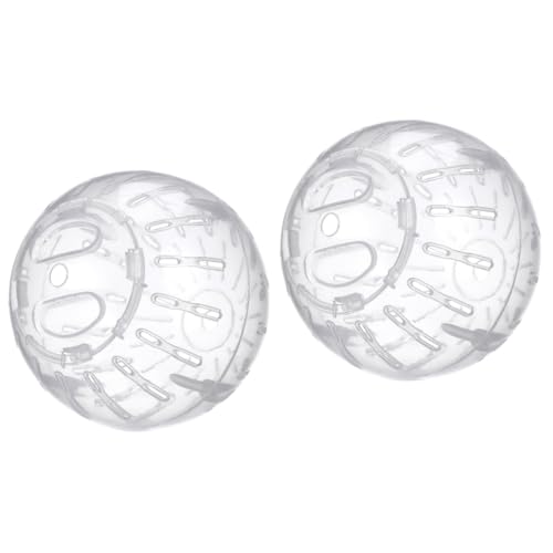 2st Hamster-Spielzeug Träger Käfigratte Läuft Bälle Haustier Für Kleine Ratte Gymnastikbälle Für Chinchilla Hund Heu Hasenspielzeug Kleine Tiere Gymnastikball Auto Abs Plastik Weiß BESPORTBLE 2st Hamster-Spielzeug Träger Käfigratte Läuft Bälle Haustier Für Kleine Ratte Gymnastikbälle Für Chinchilla Hund Heu Hasenspielzeug Kleine Tiere Gymnastikball Auto Abs Plastik Weiß BESPORTBLE von BESPORTBLE