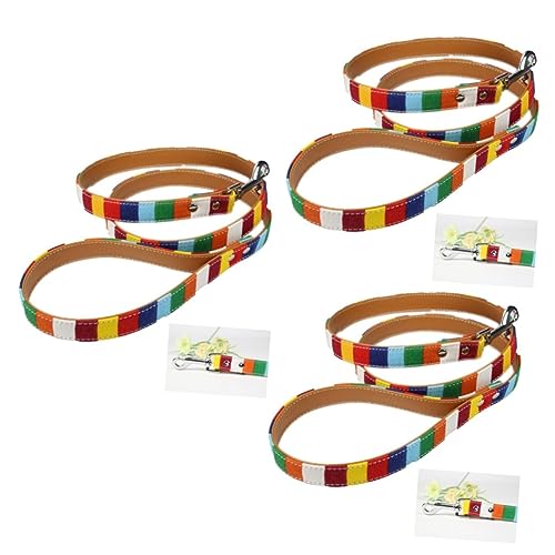 BESPORTBLE 3St Hundetraining führen Welpenhalsbänder für kleine Welpen Trainingsleine für Hunde Welpen Leinen Bleileine leintuch hundegurt Regenbogenleine Heimtiertraining führen BESPORTBLE 3St Hundetraining führen Welpenhalsbänder für kleine Welpen Trainingsleine für Hunde Welpen Leinen Bleileine leintuch hundegurt Regenbogenleine Heimtiertraining führen von BESPORTBLE