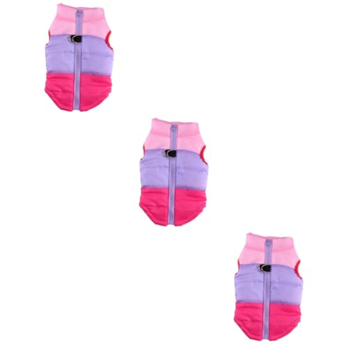 BESPORTBLE 3St Warmer Haustiermantel Winddichte hundeweste warme Hundebekleidung Wendbarer Hundemantel Hund warme Kleidung hundewintermantel hundepullover Winterweste Haustierzubehör Violett BESPORTBLE 3St Warmer Haustiermantel Winddichte hundeweste warme Hundebekleidung Wendbarer Hundemantel Hund warme Kleidung hundewintermantel hundepullover Winterweste Haustierzubehör Violett von BESPORTBLE