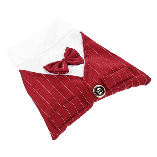 4 Stück Haustieranzug Hund Blumenkleider für Hochzeitsgastfrauen Dog Costume Dog Clothes Hochzeitsdekoration hochzeitskleid formelles Hemd der Katze Katzen-Shirt Polyester rot BESPORTBLE 4 Stück Haustieranzug Hund Blumenkleider für Hochzeitsgastfrauen Dog Costume Dog Clothes Hochzeitsdekoration hochzeitskleid formelles Hemd der Katze Katzen-Shirt Polyester rot BESPORTBLE von BESPORTBLE