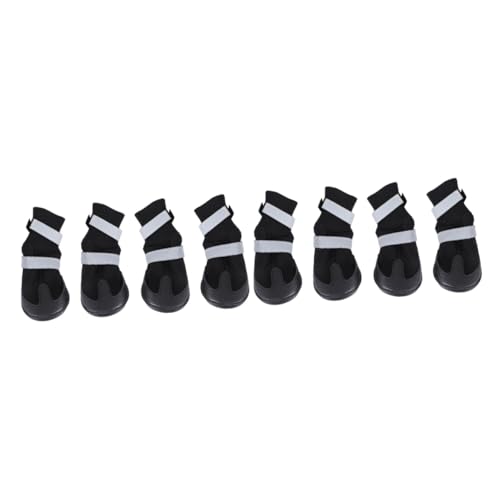 BESPORTBLE 8 STK Haustier Hund Winterschuhe hundeschuhe Hunde pfotenschutz Dog Shoes Hunde Schuhe XL-Hundestiefeletten Hundestiefel für große Hunde Schuhe für Hunde Hund warme Stiefel Black BESPORTBLE 8 STK Haustier Hund Winterschuhe hundeschuhe Hunde pfotenschutz Dog Shoes Hunde Schuhe XL-Hundestiefeletten Hundestiefel für große Hunde Schuhe für Hunde Hund warme Stiefel Black von BESPORTBLE