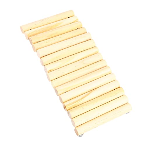 BESPORTBLE Chew Stick Baumstamm Tunnel Für Hamster Und Kleine Tiere Holzbogen Spielzeug Aktivität Und Stressabbau Im Käfig Khaki von BESPORTBLE