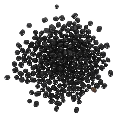 BESPORTBLE 1packung Tumbled Chips Glassteine Für Aquarien Unregelmäßige Kieselsteine Dekoration Für Fischbecken Bonsai Und Garten von BESPORTBLE