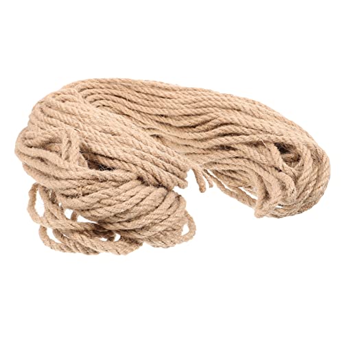 BESPORTBLE 1 Rolle Kletterseil für Katzen Sackleinen Post Katze kratzmatte Kratzer Zauberstab sisal seile sisal Schnur Multifunktions-Katzenkratzseil Hanfseil für den Haushalt Sisalseil Khaki von BESPORTBLE