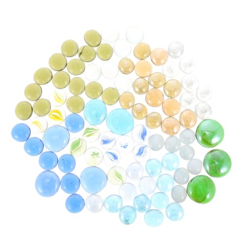 BESPORTBLE 1satz Aquarium Stones Für Fischbecken Dekoration Bunte Glassteine Natürliche Landschaft Nachtlichter Für Aquarien von BESPORTBLE