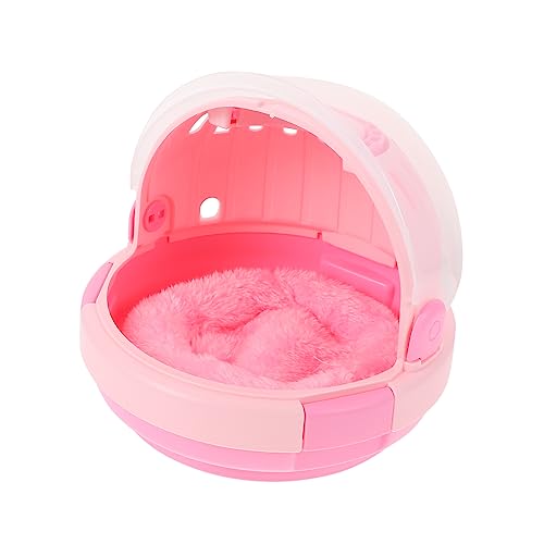 BESPORTBLE 1 Satz Brutvogel warmes Nest bündeln Kolibri Fänger Vogelhäuschen Transportboxen für Haustiere Ratte haustierbett pet Bed Käfig für Wellensittiche Reisekäfig für Vögel Plastik Rosa BESPORTBLE 1 Satz Brutvogel warmes Nest bündeln Kolibri Fänger Vogelhäuschen Transportboxen für Haustiere Ratte haustierbett pet Bed Käfig für Wellensittiche Reisekäfig für Vögel Plastik Rosa von BESPORTBLE