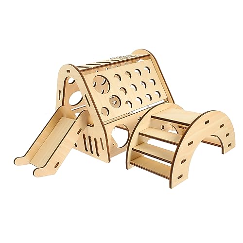 BESPORTBLE Holz Hamster Rutsche Hideout Brücke 2 Stücke Set Sicher Bequem Für Chinchilla Spielzeug BESPORTBLE Holz Hamster Rutsche Hideout Brücke 2 Stücke Set Sicher Bequem Für Chinchilla Spielzeug von BESPORTBLE