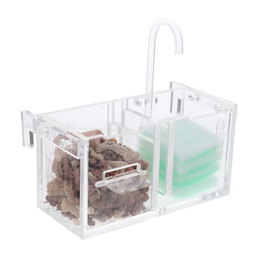 BESPORTBLE 1 Satz Filter für Fischbecken Filterschwämme für Aquarien hängend wasserreiniger hauswasserfilter kunststoffreiniger Filter für Aquarien Aquarienfilter für den Haushalt Aquarium von BESPORTBLE