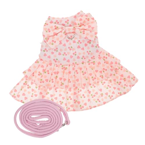 BESPORTBLE 1 Satz Häschen-Prinzessin-Kleid Tierkostü Kind Ausgestopft Hund Heu Wurf Kaninchenstall Kauspielzeug Klein Katze Dekoratives Kleid Dekorative Katzenbekleidung Baumwolle von BESPORTBLE