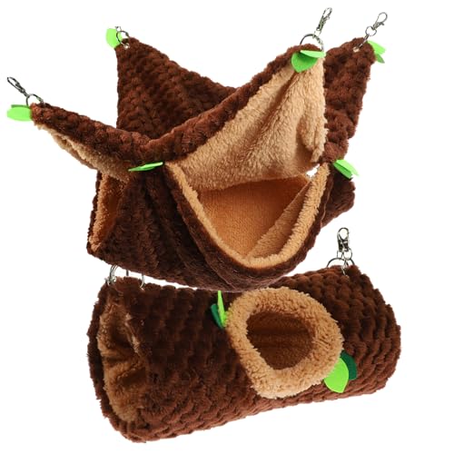 BESPORTBLE 1 Satz Hamster Hängematte Wintervogelhütte Schwingende Katzenhängematte Meerschweinchen Bett Hängematte Für Hamster Spielzeug Für Igel Hamster Geschmeidige Hängematte Coffee Plüsch BESPORTBLE 1 Satz Hamster Hängematte Wintervogelhütte Schwingende Katzenhängematte Meerschweinchen Bett Hängematte Für Hamster Spielzeug Für Igel Hamster Geschmeidige Hängematte Coffee Plüsch von BESPORTBLE