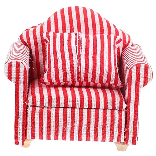 BESPORTBLE Mini Sofa Für Kleine Haustiere Hamsterbett Für Chinchillas Und Zwerghamster Kreatives Spielzeug Und Ruheplatz Als Heimdekoration Und Fotoprop Einfache Und Langlebige Verarbeitung von BESPORTBLE