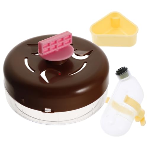 BESPORTBLE 1satz Laufrad Kleintiere Teiliges Zubehörset Mit Futter Und Wasserschale Für Hamster Und Ratten Aus Langlebigem Material Gemütlicher Lebensraum Für Ihr Haustier von BESPORTBLE