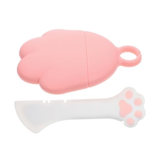BESPORTBLE 1 Satz Haustierdosendeckel Hundefutter Kann Deckel Auswechselbarer Dosendeckel Futterlöffel Für Katzen Dosendeckel Für Hundefutter Dosendeckel Für Katzenfutter Rosa Kieselgel von BESPORTBLE