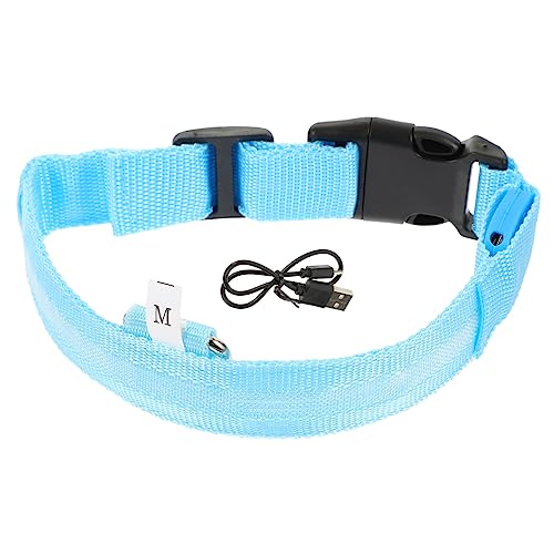 BESPORTBLE 1satz Leuchtendes Hundehalsband Für Sicheres Nachtwandern Verstellbares Design Strapazierfähigem Für Kleine Hunde Mit - Für Erhöhte Sichtbarkeit von BESPORTBLE