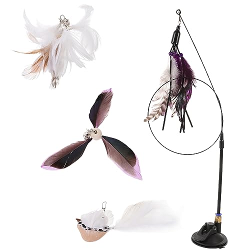 BESPORTBLE 1 Satz Katzen-Teaser- Kratzbaum für Wohnungskatzen Katze Wohnungskatzen Kitten Plush cat Toy Neckerei-Stäbchen für Katze lustige neckende Stöcke Plastik BESPORTBLE 1 Satz Katzen-Teaser- Kratzbaum für Wohnungskatzen Katze Wohnungskatzen Kitten Plush cat Toy Neckerei-Stäbchen für Katze lustige neckende Stöcke Plastik von BESPORTBLE