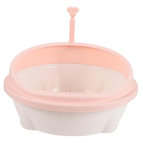 BESPORTBLE 1 Satz Katzentoilette Katzenkiste Abfallbehälter für Haustiere kleine Transportbox für Katzen Katzenträger Netz katzentoillette litterbox Katzenstreu kätzchentoilette Plastik Rosa BESPORTBLE 1 Satz Katzentoilette Katzenkiste Abfallbehälter für Haustiere kleine Transportbox für Katzen Katzenträger Netz katzentoillette litterbox Katzenstreu kätzchentoilette Plastik Rosa von BESPORTBLE