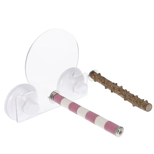 BESPORTBLE Papagei Spielzeug Vogel Stand Rod Stick Cup Halterung Für Papageien Sittiche Aras von BESPORTBLE