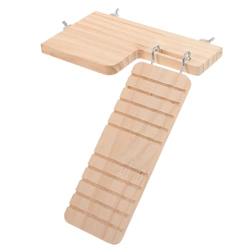 BESPORTBLE 1satz Hamster Holzspielzeug Mit Wasserdichter Plattform Und Dicker Leiter Kletterspielzeug Für Käfige Fördert Und Stress Für Hamster Und Kleine Nager BESPORTBLE 1satz Hamster Holzspielzeug Mit Wasserdichter Plattform Und Dicker Leiter Kletterspielzeug Für Käfige Fördert Und Stress Für Hamster Und Kleine Nager von BESPORTBLE