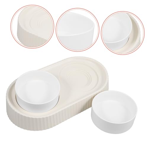 BESPORTBLE Doppelnapf Erhöhte Keramiknäpfe Futter- und Wassernapf-Set für Haustiere BESPORTBLE Doppelnapf Erhöhte Keramiknäpfe Futter- und Wassernapf-Set für Haustiere von BESPORTBLE