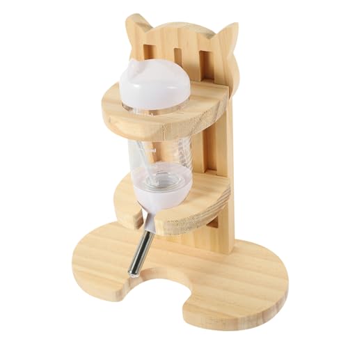 BESPORTBLE 1 Satz Trinkbrunnen für Haustiere Wasserspender für Kaninchen Wasserflasche Tränke hamsterzubehör Hamster zubehör klare Hamsterflasche Trinkfutterautomat für Haustiere Plastik von BESPORTBLE