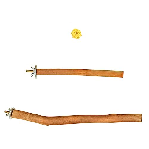 BESPORTBLE Holz Vogel Plattform Set Papagei Käfig Barsch Stehen Spielzeug Holz Pole Khaki Farbe BESPORTBLE Holz Vogel Plattform Set Papagei Käfig Barsch Stehen Spielzeug Holz Pole Khaki Farbe von BESPORTBLE