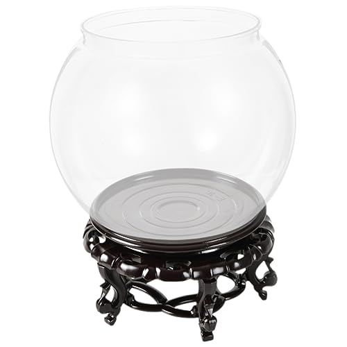 BESPORTBLE 1 Satz transparentes rundes Aquarium Fischglas automatischer Fischfutterautomat Luft platzsparend schildkrötenpanzer Aquarium für den Schreibtisch Pflanzentöpfe Stehen das Haustier BESPORTBLE 1 Satz transparentes rundes Aquarium Fischglas automatischer Fischfutterautomat Luft platzsparend schildkrötenpanzer Aquarium für den Schreibtisch Pflanzentöpfe Stehen das Haustier von BESPORTBLE