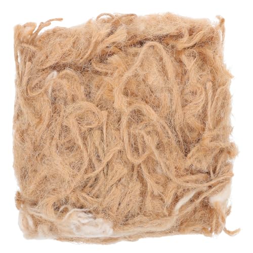 BESPORTBLE 1 Schachtel Natürliche Vogel nistmaterial Mischung aus Jute für Kanarienvögel Wellensittiche Finken Box Nistfüllung Stressreduzierend Organisch Vielseitig Geeignet für Vogelkäfige von BESPORTBLE