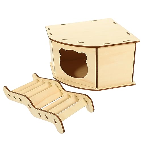 BESPORTBLE 1satz Für Hamster Und Meerschweinchen Versteck Mit Leiter Als Spielzeug Und Rückzugsort Für Kleine Haustiere Teiliges Rechteckhaus Leiter BESPORTBLE 1satz Für Hamster Und Meerschweinchen Versteck Mit Leiter Als Spielzeug Und Rückzugsort Für Kleine Haustiere Teiliges Rechteckhaus Leiter von BESPORTBLE
