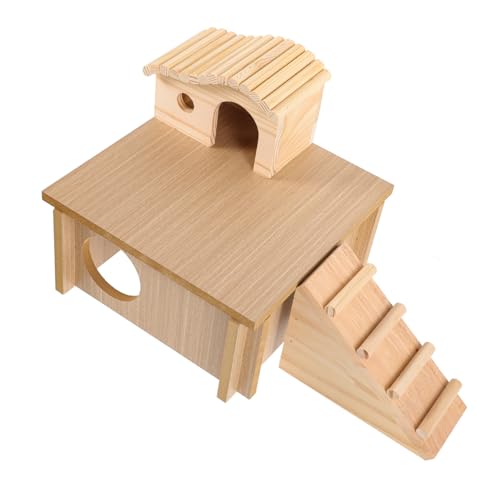 BESPORTBLE 1 Set Holz Hamster Hamster Kletterleiter Kleine Haustiere Versteckspiele BESPORTBLE 1 Set Holz Hamster Hamster Kletterleiter Kleine Haustiere Versteckspiele von BESPORTBLE
