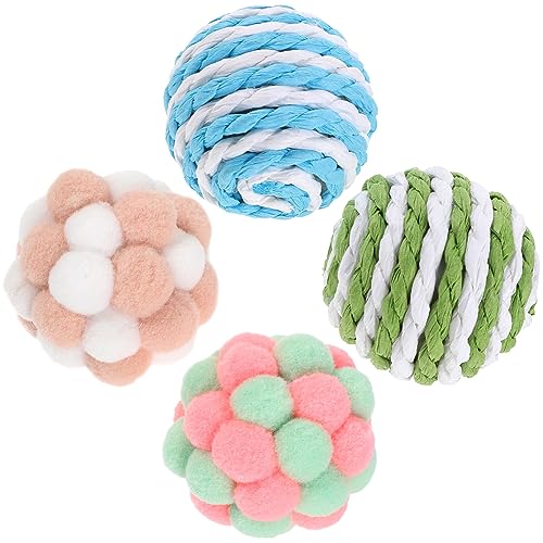 BESPORTBLE 1 Set Katzenball Katzenballbahn Katzenkauball Weicher Katzenball Katzen Innenraum Katzen Plüschball Pelzige Katzenbälle Katzenspielbälle Katzenspiele Kätzchen Sisalball BESPORTBLE 1 Set Katzenball Katzenballbahn Katzenkauball Weicher Katzenball Katzen Innenraum Katzen Plüschball Pelzige Katzenbälle Katzenspielbälle Katzenspiele Kätzchen Sisalball von BESPORTBLE