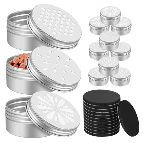BESPORTBLE 1 Set Kunststoff Duft Trainingsboxen Aluminium Dosen Kits Duft Trainingsgerät von BESPORTBLE