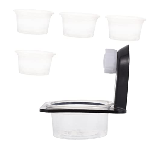 BESPORTBLE Reptile Feeder Mit Saugnapf Doppelschalen Futternapf Mit Abnehmbaren Schalen Für Echsen Geckos Und Reptilien Praktisch Leicht Zu Reinigen Und Installieren BESPORTBLE Reptile Feeder Mit Saugnapf Doppelschalen Futternapf Mit Abnehmbaren Schalen Für Echsen Geckos Und Reptilien Praktisch Leicht Zu Reinigen Und Installieren von BESPORTBLE