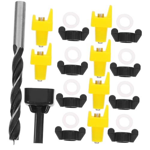 BESPORTBLE 1 Set Trinkbrunnen Farmbedarf Hühnertränke Automatische Tränke Hühnerwasserzufuhr Farmzubehör Geflügelnippel Hühnerwassertrinker PVC von BESPORTBLE