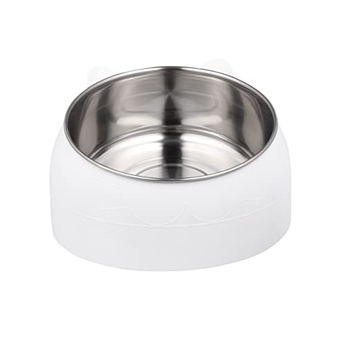 BESPORTBLE 1 Stück 304 Haustiernapf pet Supplies wasserschale Kätzchen-Welpen-Schüssel katzenfutter wassernapf katzennäpfe Futterautomat für Haustiere Tiernapf aus Hartmetall von BESPORTBLE