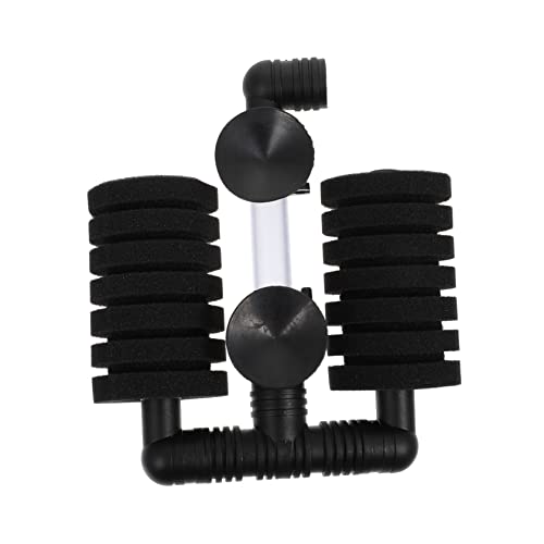 BESPORTBLE 1 Stück Aquarium Schwammfilter Fischbehälter Schwammfilter Dual Schwamm Biochemischer Filter von BESPORTBLE