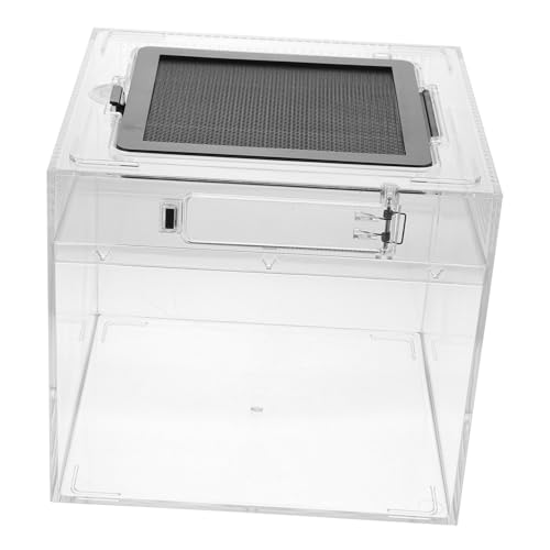 BESPORTBLE Futterbox Für Reptilien Mit Sichtfenster Stabiles Material Für Spinnen Eidechsen Und Schildkröten von BESPORTBLE