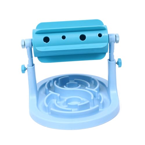 BESPORTBLE Futterspielzeug Mit Rollenlecks - Futterautomat Für Langsames Fressen Für Hunde Und Katzen Futterspender Mit Rollen Nicht-Matte Höhenverstellbares Design von BESPORTBLE