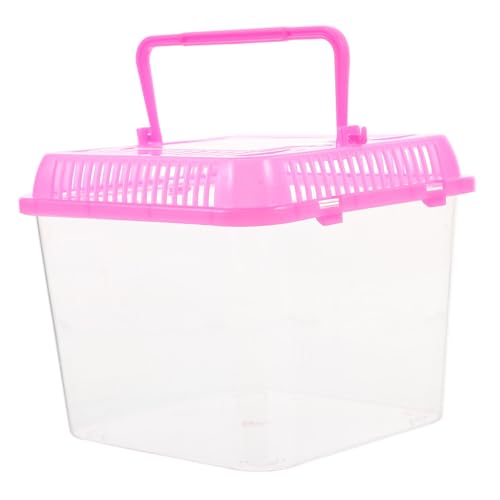 BESPORTBLE 1 Stück Haustierkiste glasbehälter Hamster käfig Tierfreundlich Schildkrötengehege acrylbox Glasterrarium Schildkröten-Lebensbecken Aufbewahrungsnest für Reptilien Plastik von BESPORTBLE