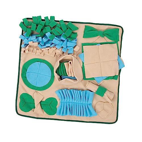 BESPORTBLE 1 Stück Haustier Hund Schnüffelmatte Welpen Esstraining Kissen Fleece Hund Futtersuche Pad Für Schnüffeln Und Futtersuche Bedürfnisse von BESPORTBLE