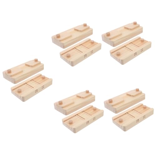 BESPORTBLE 10 STK Futterspielzeug aus Holz Papageien-Anreicherungsspielzeug Spielzeug für kleine Haustiere Hamster Spielzeug Tierpuzzle Puzzlematte hamsterkäfig Futterautomat für Haustiere BESPORTBLE 10 STK Futterspielzeug aus Holz Papageien-Anreicherungsspielzeug Spielzeug für kleine Haustiere Hamster Spielzeug Tierpuzzle Puzzlematte hamsterkäfig Futterautomat für Haustiere von BESPORTBLE