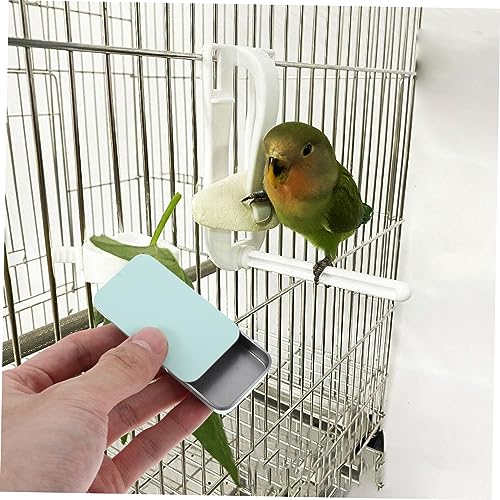 BESPORTBLE 10 STK Futterstelle für Papageien Papageien-Intelligenzspielzeug intelligenter Futterautomat vogelfutterspender vogelfutterhäuschen Vogel Fütterer Fenster-Vogelhäuschen Vögel Snack von BESPORTBLE