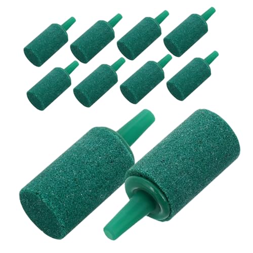 BESPORTBLE 10 Stück Airstones für Aquarien Langlebige Zylinder Diffusoren für Optimale Sauerstoffzufuhr Fischbecken und Kompakte und Effiziente Luftsteine für Jede Pumpe von BESPORTBLE