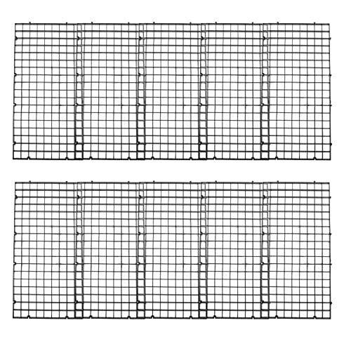 BESPORTBLE Aquarium Gitter Trennwand Tablett 10 Stücke Kunststoff Fisch Tank Isolation Panel Fisch Verhindern Kämpfe Bauen Boden Filter von BESPORTBLE
