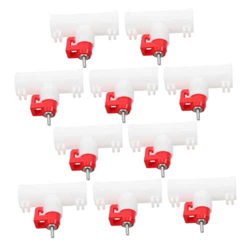 BESPORTBLE 10 Stück Automatische Tränke Für Hühner Wasserspender Hühnertränkesystem Tragbare Tiertränken Hühnertränkenippel Hühnertränkesystem Taubentränke Polypropylen BESPORTBLE 10 Stück Automatische Tränke Für Hühner Wasserspender Hühnertränkesystem Tragbare Tiertränken Hühnertränkenippel Hühnertränkesystem Taubentränke Polypropylen von BESPORTBLE